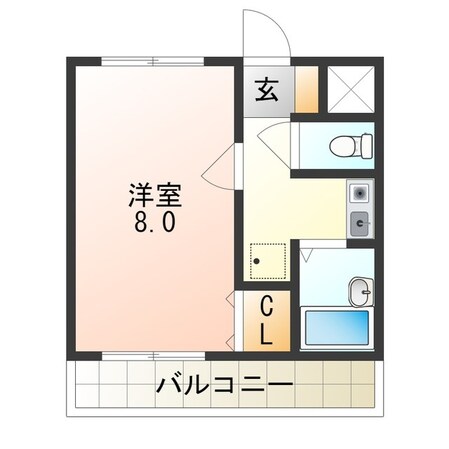 トレイズⅡの物件間取画像